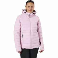 W Thermic Ski Down Jacket Pink Lavender