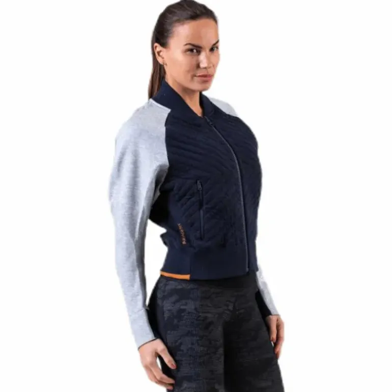 W VRCT JKT HB Blue/Grey