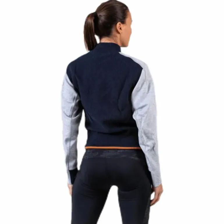 W VRCT JKT HB Blue/Grey