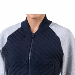 W VRCT JKT HB Blue/Grey