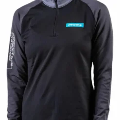 Warm Zip Shirt Black/Grey