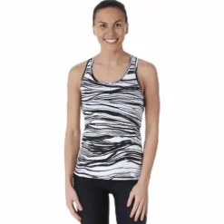 Wave racerback White