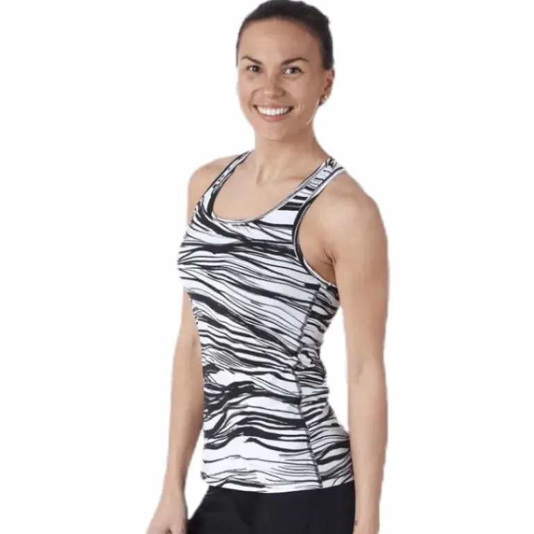 Wave racerback White