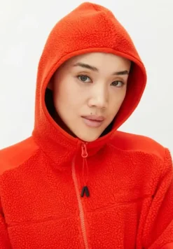 Wazzi Pile Hoodie Poinciana