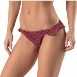 Wikolia Frill Brief Patterned/Red