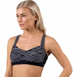 Wild In Stripes Kanters Twisted Top White/Black