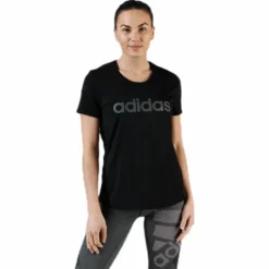Women D2M Logo T-Shirt Black / Grey Six