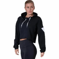 Wor Myt 1/4 Zip Hoodie Black