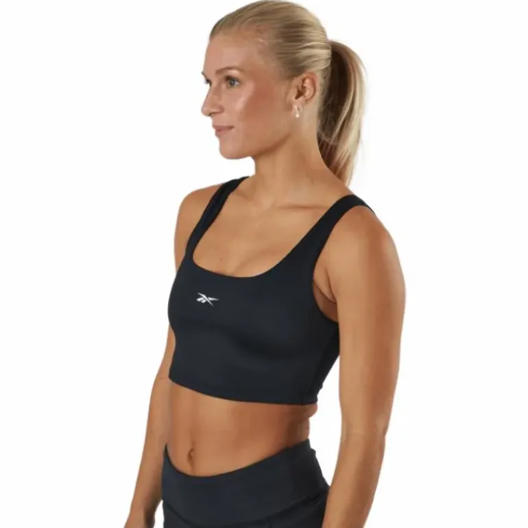 Wor Rib Bralette Black
