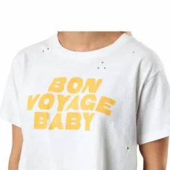 Worn Away Tee White