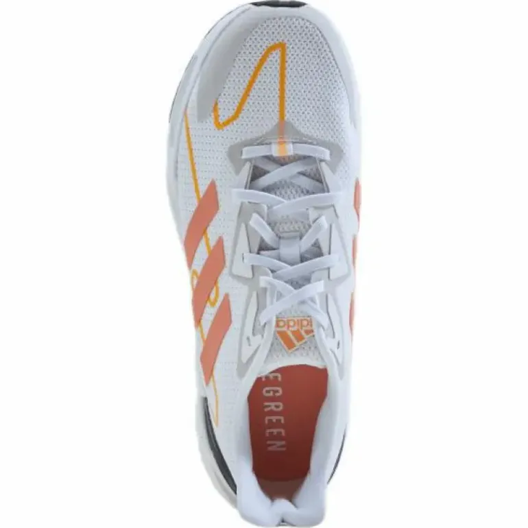 X9000L2 Shoes Cloud White / Ambient Blush / Acid Orange