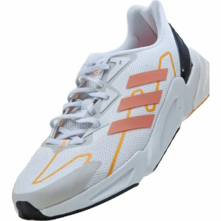 X9000L2 Shoes Cloud White / Ambient Blush / Acid Orange
