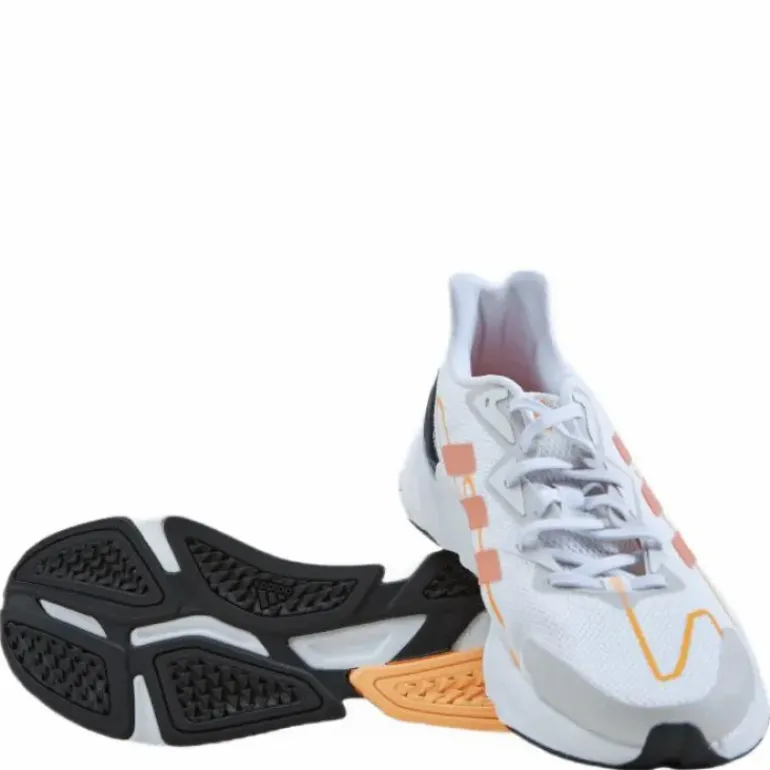 X9000L2 Shoes Cloud White / Ambient Blush / Acid Orange