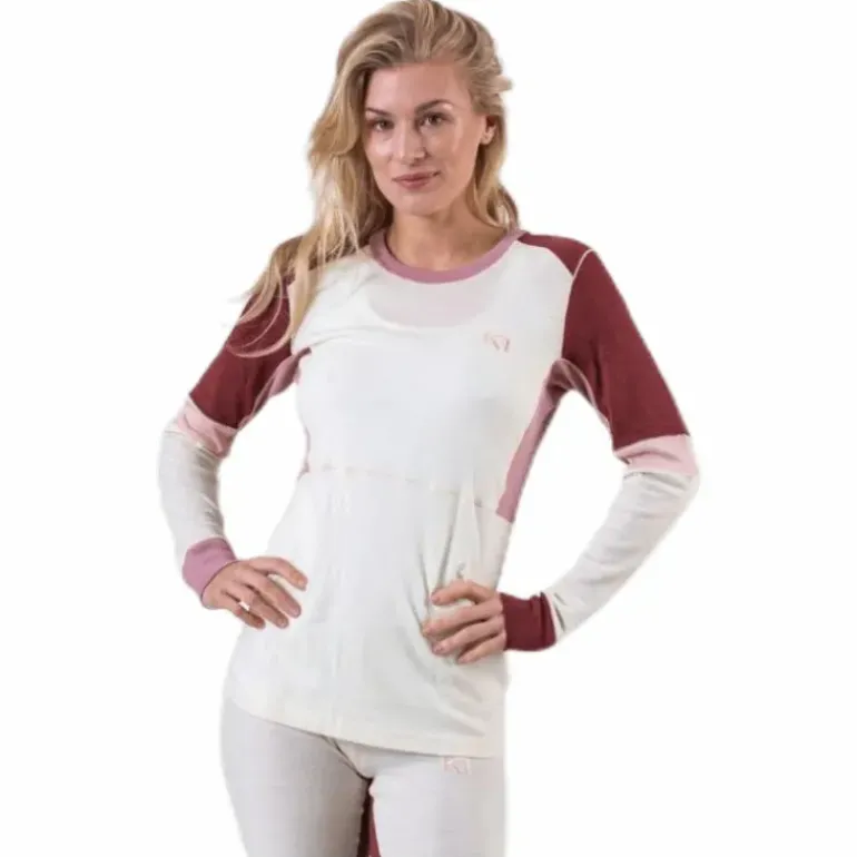 Yndling Long Sleeve Shirt White/Red