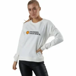 Ystad Raglan Your Body White