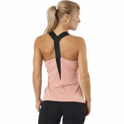 Y-tank P.blue Aeroknit 000/coral
