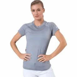 Zeal Merino Tee Grey