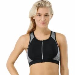 Zip Bra Grey